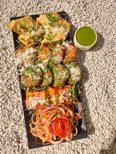 Tandoori platter